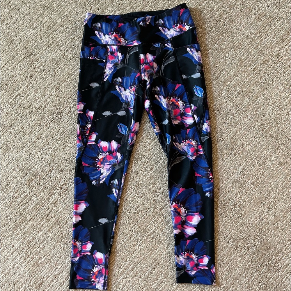 Floral leggings